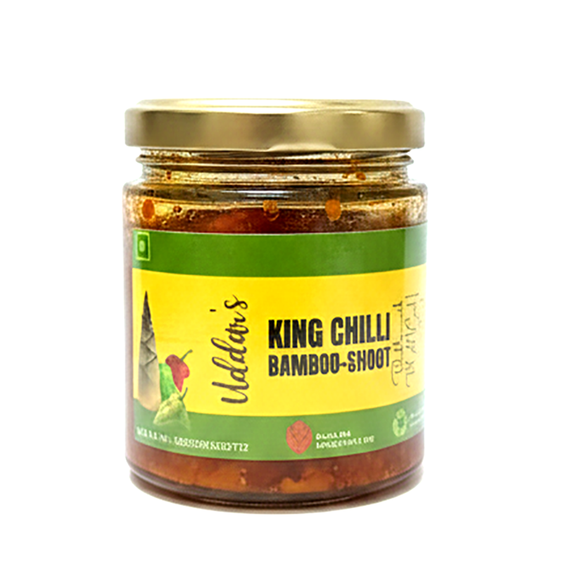 King chilli with bamboo shoot pickle - Regular 150 Gms