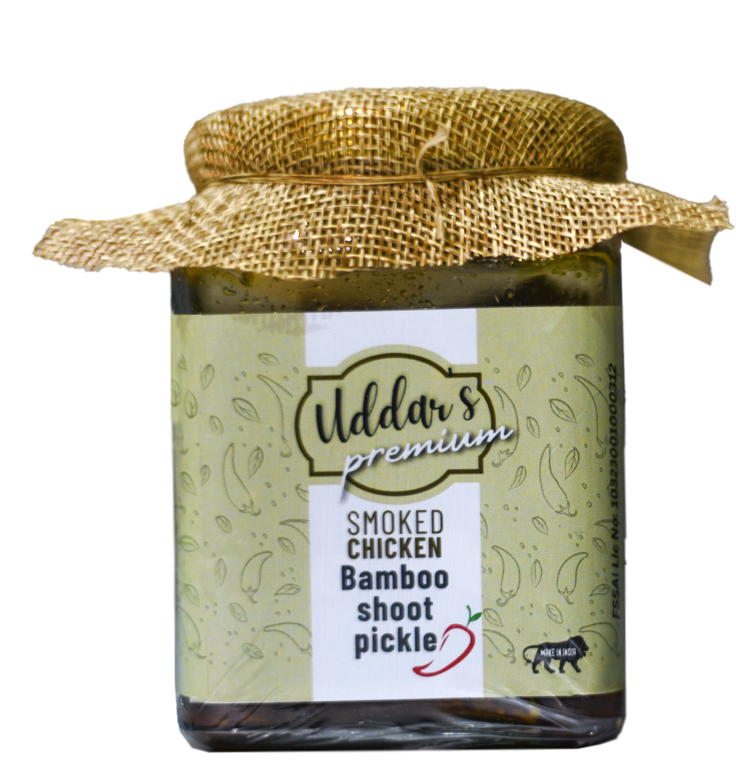 Smoked chicken bamboo shoot pickle - Premium 200 Gms