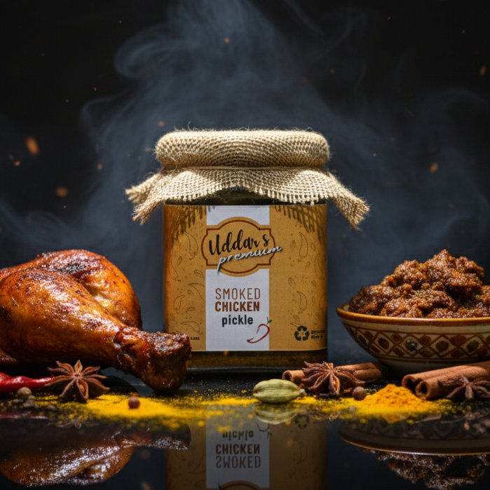 Smoked chicken pickle - Premium 200 Gms