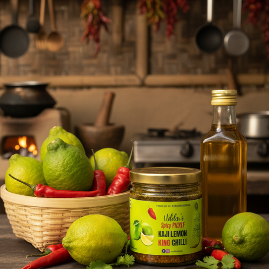 Kaji lemon king chilli pickle - Regular 150 Gms