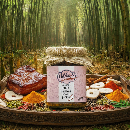 Smoked pork bamboo shoot pickle - Premium 200 Gms
